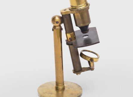 brass microscope