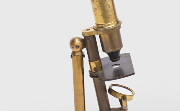 brass microscope