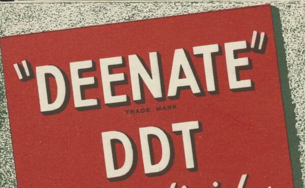 red and green ad for Deenate DDT
