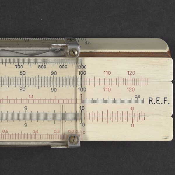 wooden slide rule