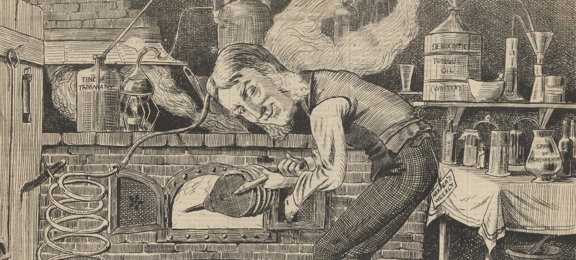 political cartoon
