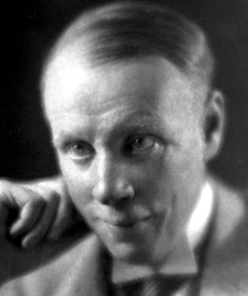 grainy black and white photo of a man