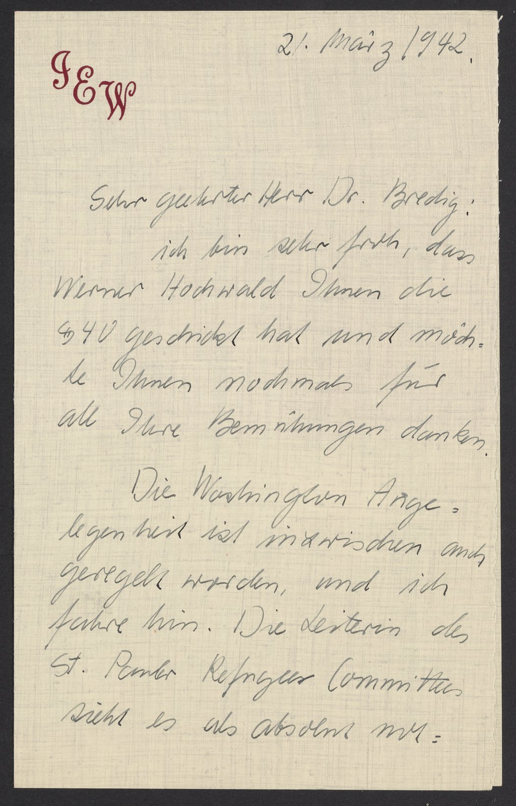 old handwritten letter