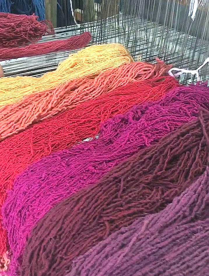 colorful yarn