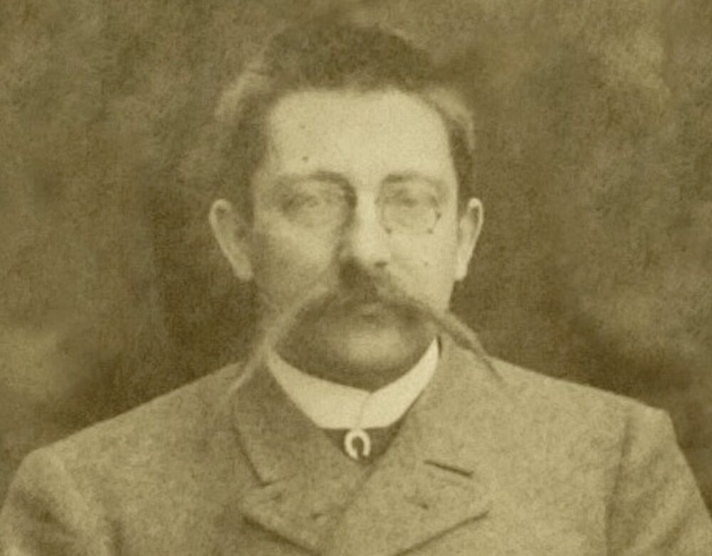 Julius Richard Petri pictured at the Robert Koch Institute in Germany, ca. 1800s