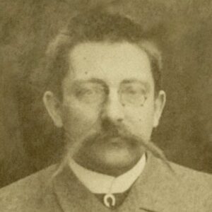 Julius Richard Petri pictured at the Robert Koch Institute in Germany, ca. 1800s