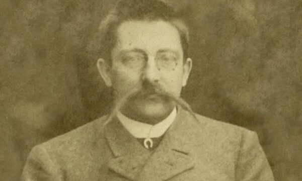 Julius Richard Petri pictured at the Robert Koch Institute in Germany, ca. 1800s