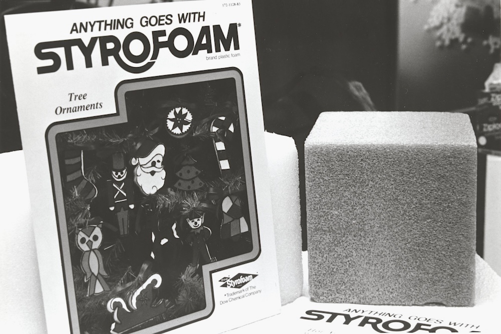 Anything Goes with Styrofoam display, 1986.