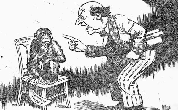 "You Can't Make a Monkey Out of Me," cartoon featured in the May 31, 1925, issue of the New York Times