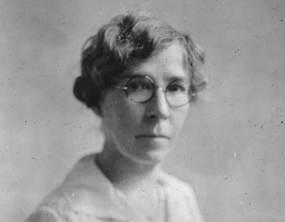 Undated portrait of mycologist Vera Charles