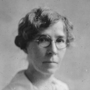 Undated portrait of mycologist Vera Charles