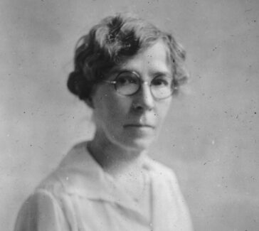 Undated portrait of mycologist Vera Charles