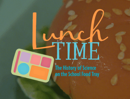 Graphic for the Lunchtime exhibition