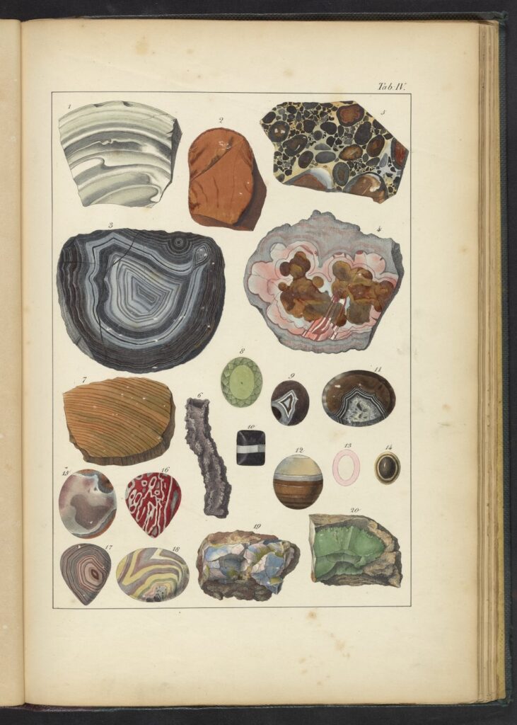 page from The Mineral Kingdom book