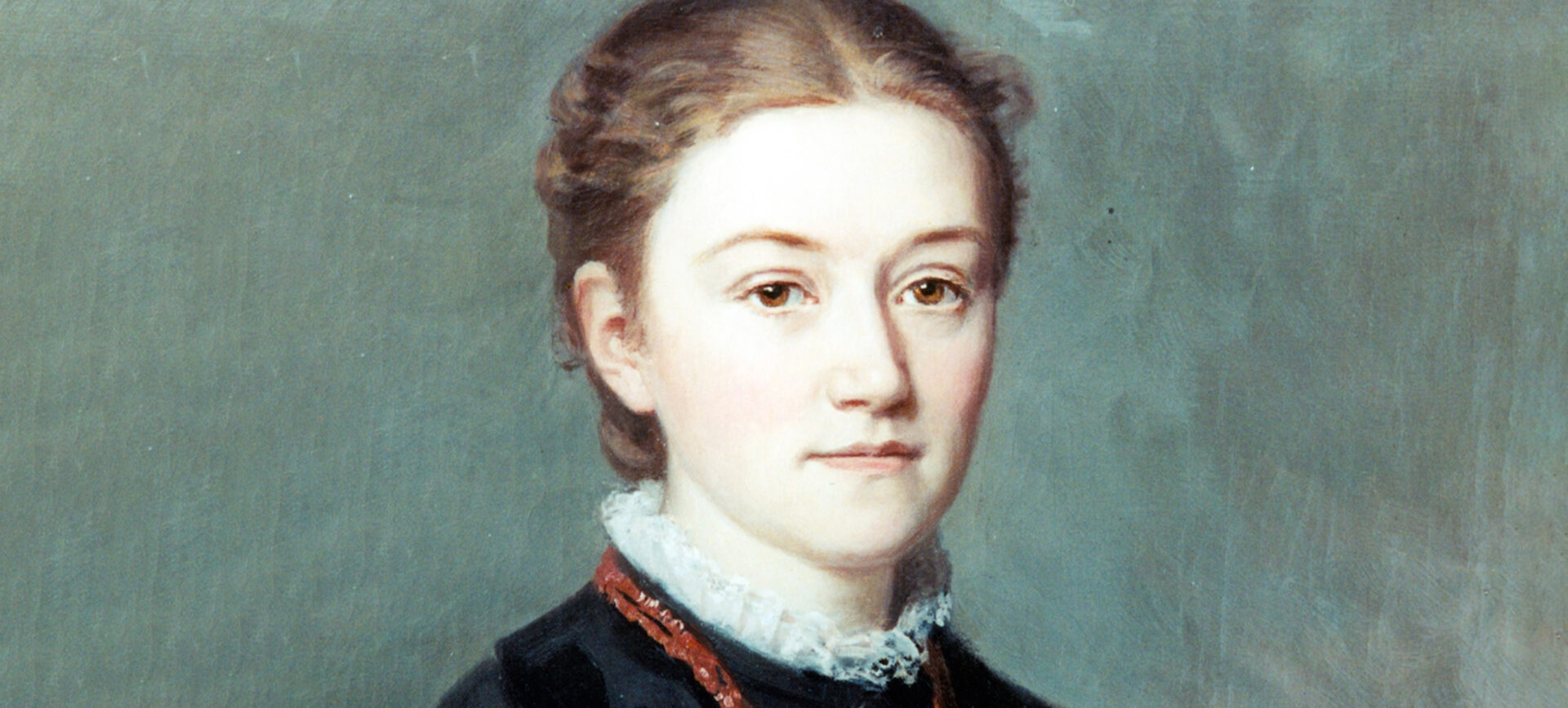 Portrait of Agnes Pockels painted by her aunt, Caroline Pockels