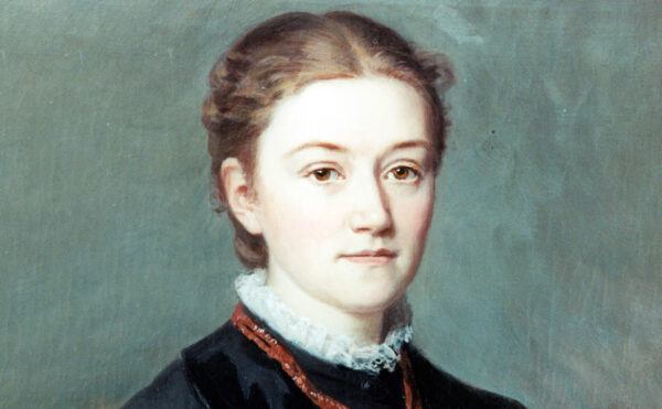 Portrait of Agnes Pockels painted by her aunt, Caroline Pockels