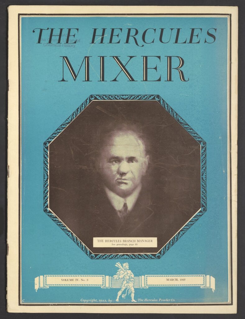 cover of The Hercules Mixer newsletter