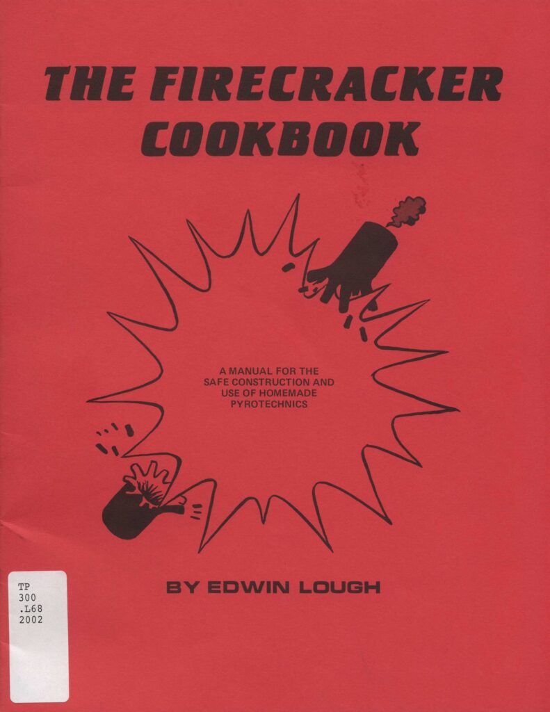 cover of a firecracker booklet