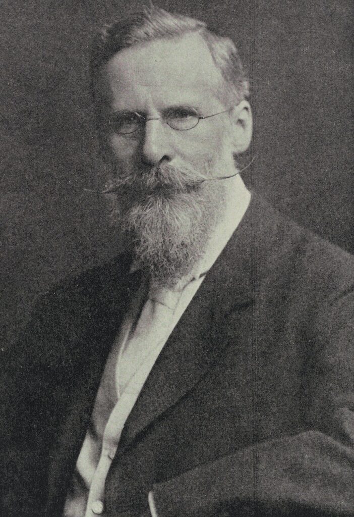Portrait of William Crookes, 1889.
