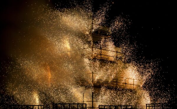 fireworks display