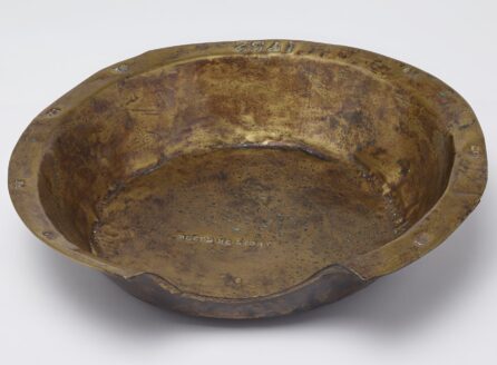 cooper bleeding bowl from the 1750s