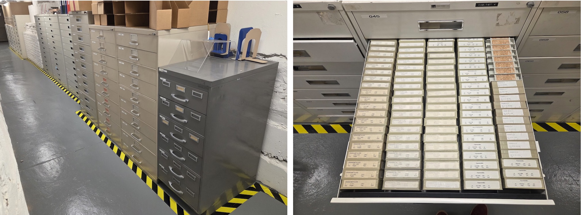 microfilm storage cabinets