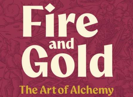 title treatment graphic for Fire and Gold exhibition
