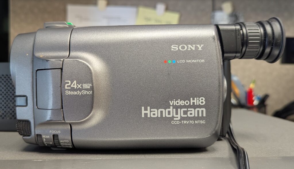 Sony Hi8 Handycam camcorder